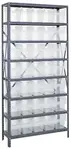 Quantum Food Service 1875-SB804CL Shelving Unit, Solid Flat