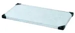 Quantum Food Service 2160SG NSF 600 - 800 lb. Capacity 18 Gauge Galvanized Steel Solid Shelf - 60.00"W x 21.00"D