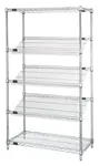 Quantum Food Service 2436SL6C NSF Shelf Wire Shelving Unit