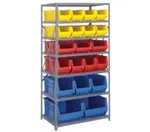 Quantum Food Service 2475-20-MIX Shelving Unit, Solid Flat