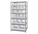 Quantum Food Service 2475-20-MIXCL Shelving Unit, Solid Flat