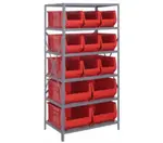 Quantum Food Service 2475-953954 Shelving Unit, Solid Flat