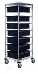 Quantum Food Service BC212469M1CO Cart, Bussing Utility Transport, Plastic