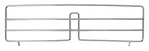 Quantum Food Service DIV18SL Wire Divider  slanted
