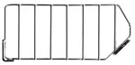 Quantum Food Service DMB510C Divider, Bin
