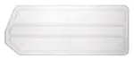 Quantum Food Service DUS241CL Bin Divider  clear