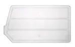 Quantum Food Service DUS242CL Bin Divider  clear