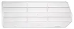 Quantum Food Service DUS248CL Bin Divider  clear