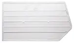 Quantum Food Service DUS260CL Bin Divider  clear