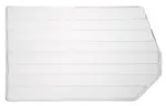 Quantum Food Service DUS270CL Bin Divider  clear