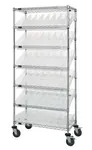 Quantum Food Service MWRS-7-103CL NSF Shelf Wire Shelving Unit