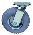 Quantum Food Service PT-NS Swivel Pneumatic Caster  8" x 2-1/2"