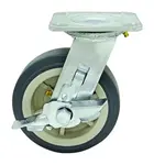 Quantum Food Service PT-PSB6 Swivel Polyurethane Caster  6" x 2"