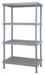 Quantum Food Service QP182474VS-4 Shelving Unit, All Plastic