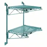 Quantum Food Service WC34-CB2142P Cantilever Double Shelf Post Wall Mount