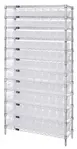 Quantum Food Service WR12-101CL Shelf Wire Shelving Unit