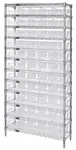 Quantum Food Service WR12-102CL Shelf Wire Shelving Unit