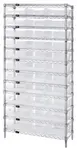 Quantum Food Service WR12-110CL Shelf Wire Shelving Unit