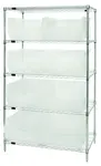 Quantum Food Service WR5-955CL Shelf Wire Shelving Unit