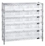 Quantum Food Service WR6-36-1236-107CL Shelf Wire Shelving Unit