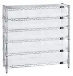 Quantum Food Service WR6-36-1236-109CL Shelf Wire Shelving Unit