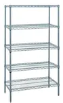Quantum Food Service WR63-1424GY-5 NSF Shelf Wire Shelving Unit