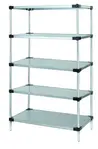 Quantum Food Service WR63-2436SG-5 NSF Shelf Wire Shelving Unit