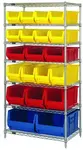 Quantum Food Service WR7-20-MIX Shelf Wire Shelving Unit