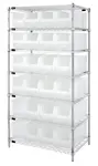 Quantum Food Service WR7-951CL Shelf Wire Shelving Unit
