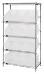 Quantum Food Service WRS-5-92080CL NSF Shelf Wire Shelving Unit
