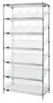 Quantum Food Service WRS-7-108CL NSF Shelf Wire Shelving Unit