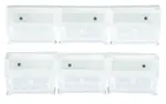 Quantum Food Service HNS210CL Hang-n-Stack Bin