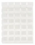 Quantum Food Service QLP-4861HC-240-35CL Louvered Panel