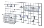 Quantum Food Service SGK-2448-1GY Store Grid Light-Duty Kit