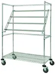 Quantum Food Service WRC-SW2460 Sterile Wrap Cart