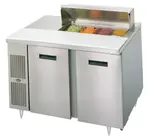 Randell 9210-513 480'' 2 Door Refrigerated Sandwich / Salad Prep Table with