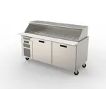Randell 9272W-290 High Heat Refrigerated Mega-Top Sandwich Unit /