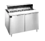 Randell 9305-290 480'' 2 Door Refrigerated Sandwich / Salad Prep Table with