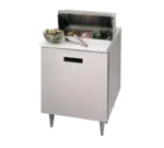 Randell 9401-290 270'' 1 Door Refrigerated Sandwich / Salad Prep Table with