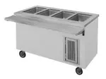 Randell RANFG HTD-5S (5) 12" x 20" Hot Food Wells Electric Hot Food Serving Counter with Thermostatic Controls, 120 Volts