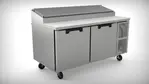 Randell RP68CRR-N18-PCB 680'' Refrigerated Pizza Prep Table