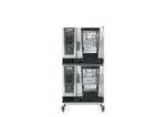Rational ICC 6-HALF LP 120V 1 PH (PKGDUO) Size Natural Gas Combi Oven with Controls -