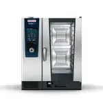 Rational ICP 10-HALF NG 120V 1 PH (LM100DG) Half Size Natural Gas Combi Oven with Controls -