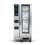 Rational ICP 20-HALF E 480V 3 PH (LM100FE) Half Size Electric Combi Oven with Controls -