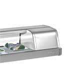 Turbo Air SAK-70R-N 71.25” Sakura Refrigerated Sushi Case with Left-Side Compressor