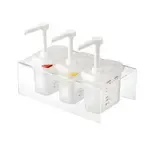 San Jamar 01363 Araven - Sauce Dispenser Set