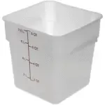 San Jamar 11963PE02 Carlisle - Squares Food Storage Container