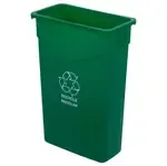 San Jamar 342023REC09 Carlisle - Trimline™ Recycle/Waste Container
