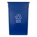 San Jamar 342023REC14 Carlisle - Trimline™ Recycle/Waste Container