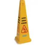 San Jamar 3694104 Carlisle - Safety Cone Floor Sign